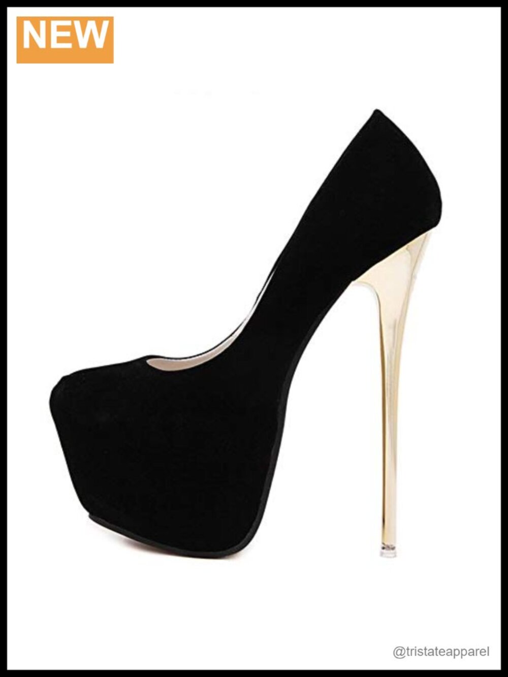 Platform Stiletto Pumps 16cm High Heel Sandals with 5cm Platform Open Toe Dress